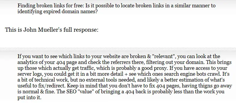 broken-links-value-john-mueller-reddit-response